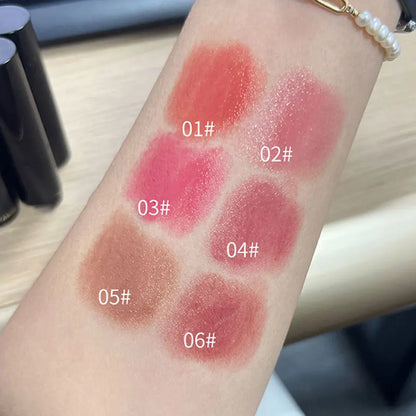 Red Brown Mirror Lipstick – Waterproof & Moisturizing Shine