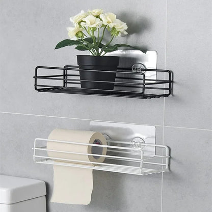 Space-Saving Floating Shelf – Bathroom & Shower Storage