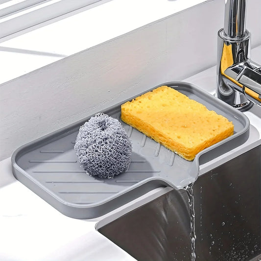 Silicone Sink Tray – Drain & Organize with Ease