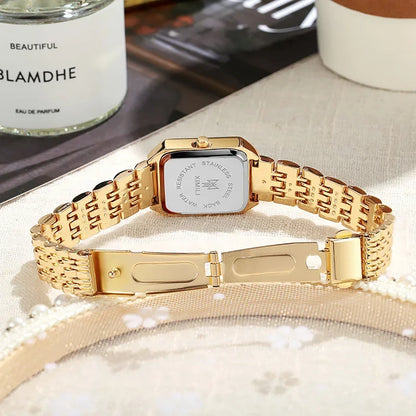 Elegant Quartz Wristwatch for Women – Simple Fashion Gift 2025