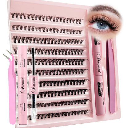 200 PCS Lash Clusters Kit – Makeup Tools for Perfect Extensions