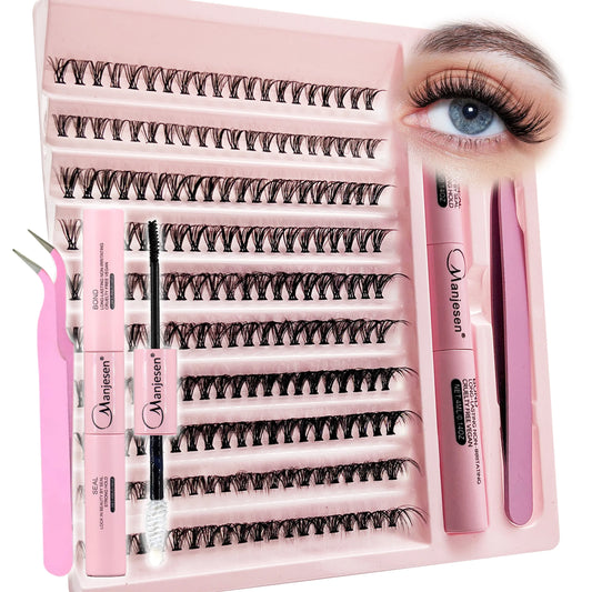 200 PCS Lash Clusters Kit – Makeup Tools for Perfect Extensions