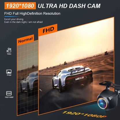 Full HDR Night Vision Car Backup Camera – Golden Lens