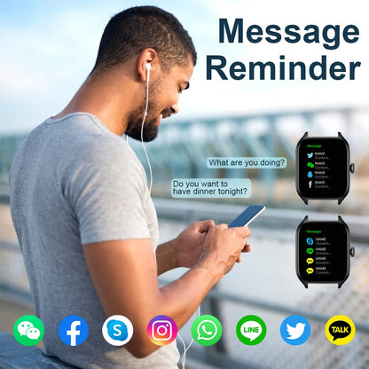 H9/H6 Smartwatch – Bluetooth, Health & Fitness in One