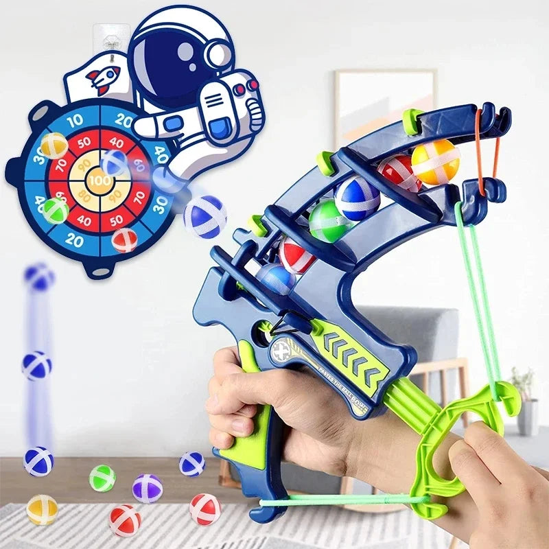 Sticky Ball Dart Board – Educational Indoor Game for Kids 3-7