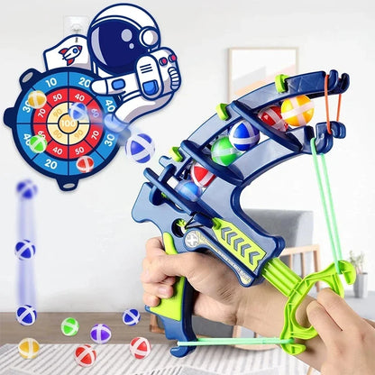Sticky Ball Dart Board – Educational Indoor Game for Kids 3-7