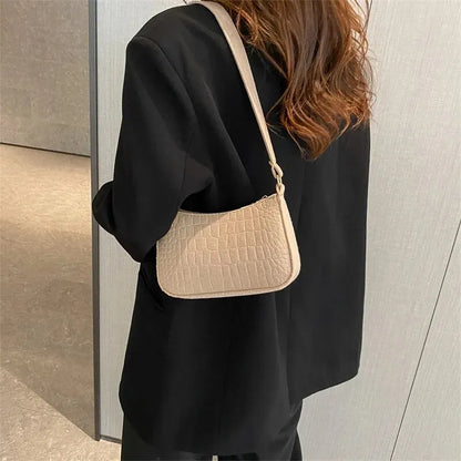 2024 Autumn Small Shoulder Bag – Retro Chic & Gentle Look