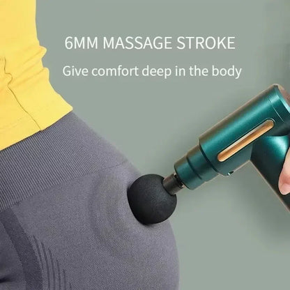 Mini USB Massage Gun – Muscle Relaxation & Vibration Therapy