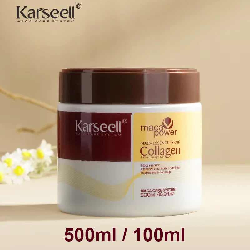 Karseell Collagen Hair Mask – Deep Repair & Argan Oil