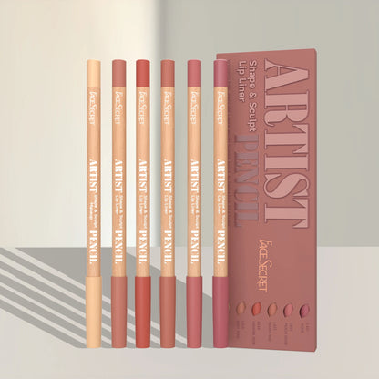 Lip Liner Pencil Set – Smooth, Long-Lasting & Easy to Blend