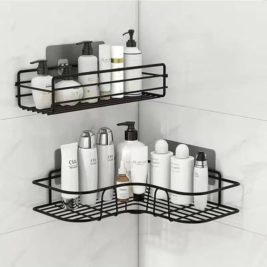 Space-Saving Floating Shelf – Bathroom & Shower Storage