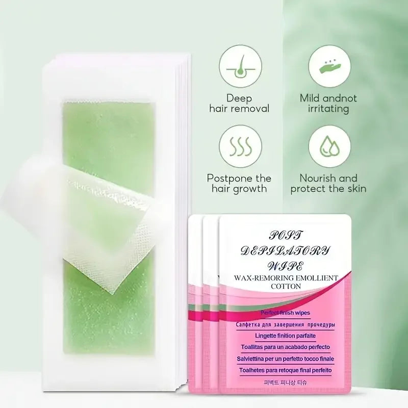 Hair Removal Wax Strips – Multipack for Body & Facial Use
