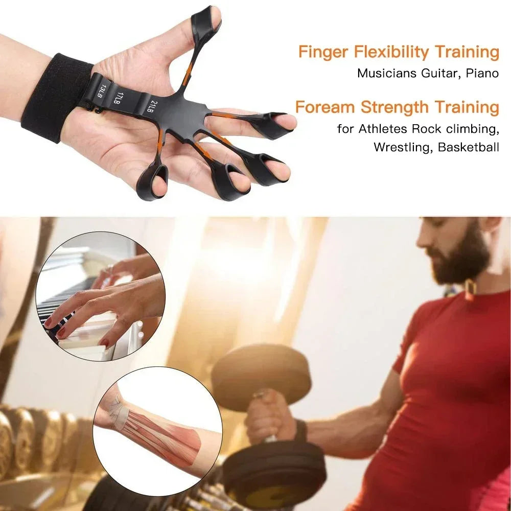Grip Strengthener with Finger Exerciser – Build Power Daily