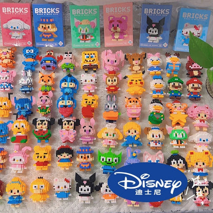 108-Piece Disney Block Set – Kids’ Cartoon Figure Gift