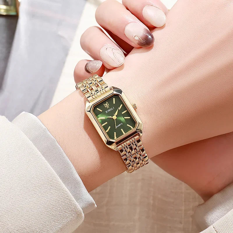 Elegant Quartz Wristwatch for Women – Simple Fashion Gift 2025