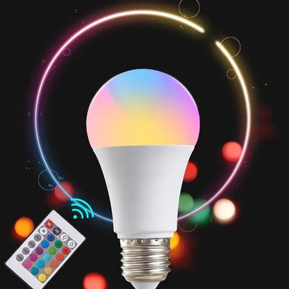 Smart RGB Bulb – Adjustable Color & Brightness Light