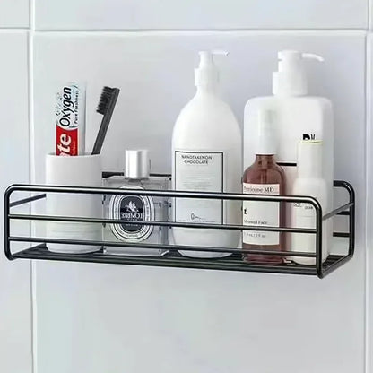Space-Saving Floating Shelf – Bathroom & Shower Storage