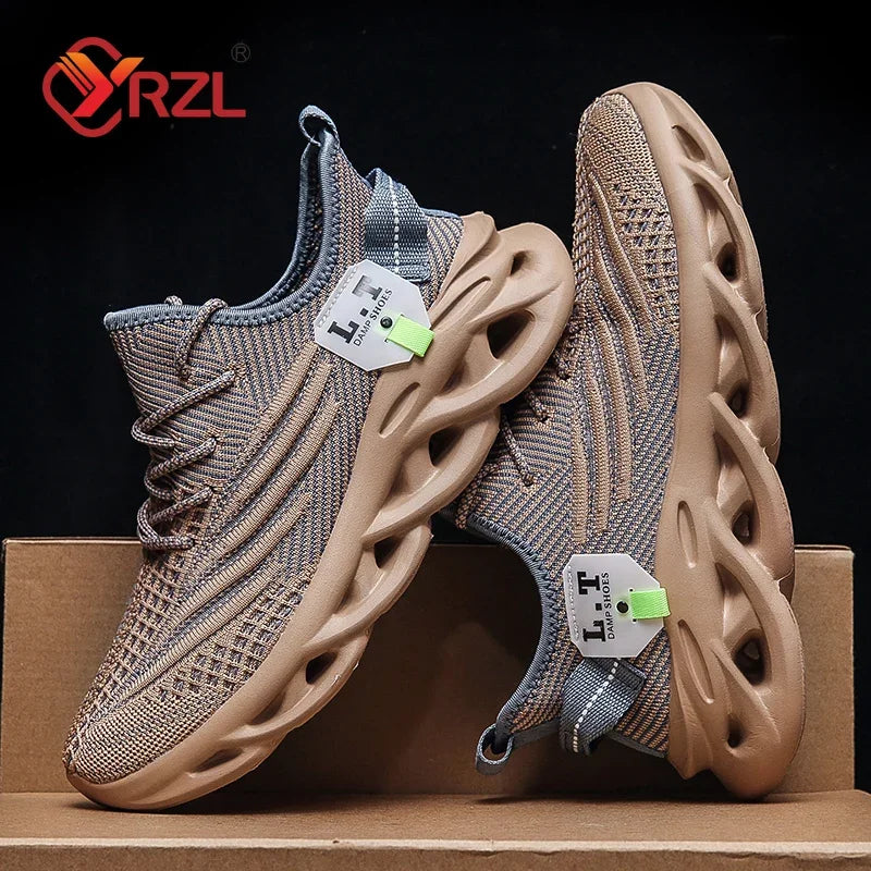 YRZL Breathable Running Sneakers – Lightweight Shock-Absorption