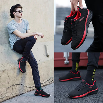 Sporty Walking & Running Shoes – Men