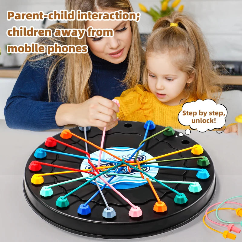 Children’s Rope Puzzle – Logic Training & Brain Game