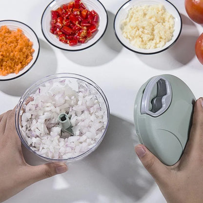 Manual Meat Mincer & Garlic Chopper – Kitchen Tool Accessories