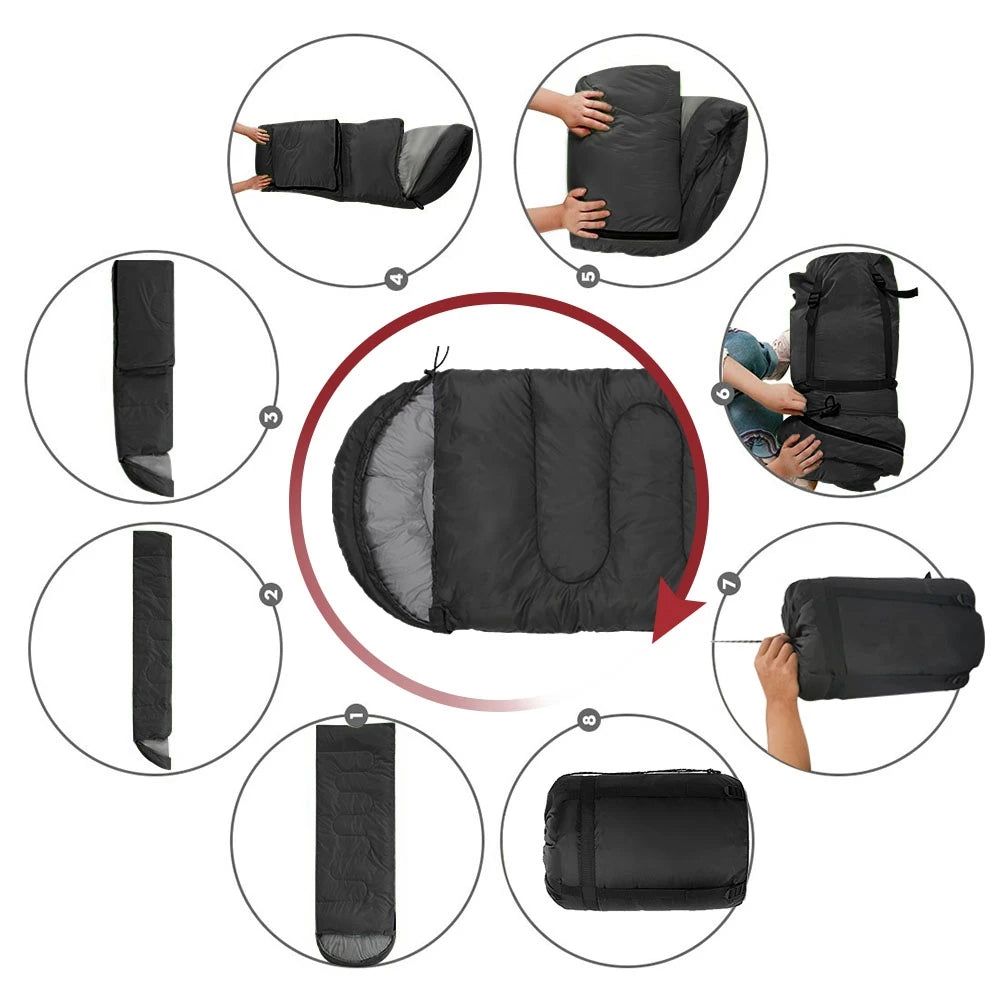 4-Season Sleeping Bag – Warm, Lightweight & Compact