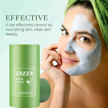 Green Tea Clay Stick Mask – Oil Control & Deep Clean
