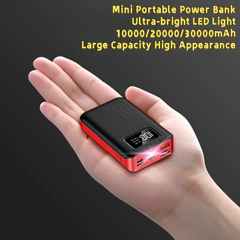 LED Fast Charger – 30000mAh External Battery Pack