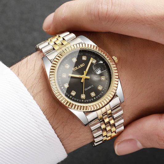 Luxury Men’s Business Watch with Calendar