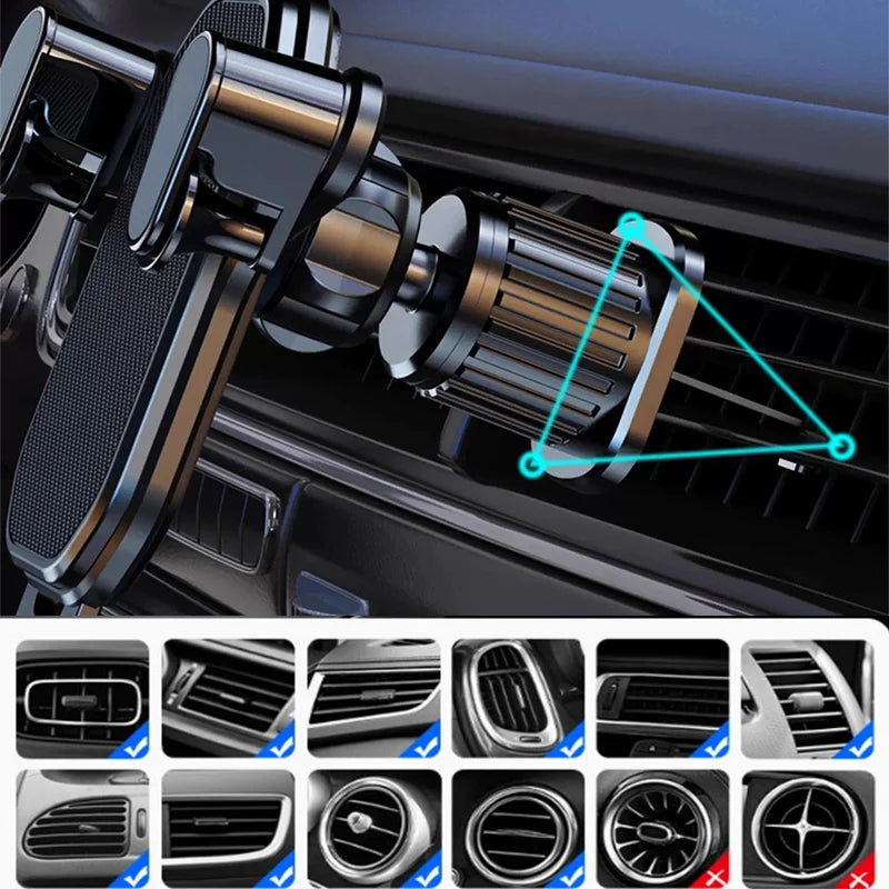 Universal Car Mobile Holder - Gravity Ventilation
