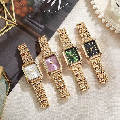 Elegant Quartz Wristwatch for Women – Simple Fashion Gift 2025