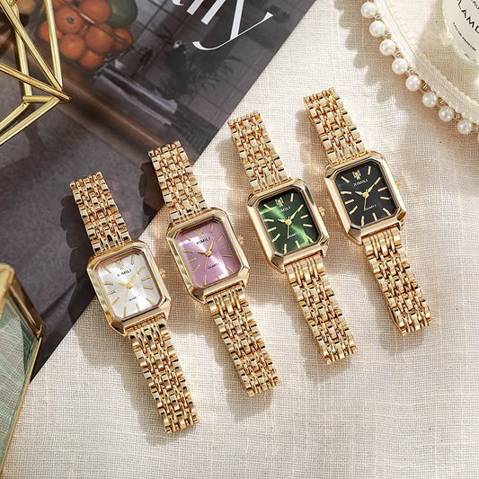 Elegant Quartz Wristwatch for Women – Simple Fashion Gift 2025