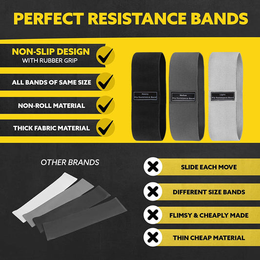 Elastic Booty Bands – Squat Circle for Yoga & Gym Training